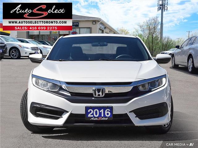 2016 Honda Civic LX (Stk: 1HTV2W9) in Scarborough - Image 2 of 27