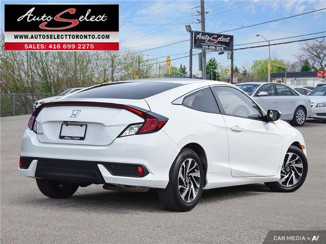 2016 Honda Civic LX (Stk: 1HTV2W9) in Scarborough - Image 4 of 27