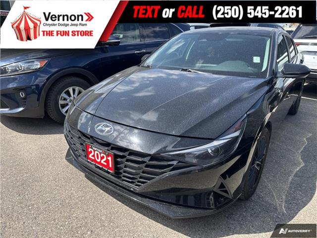 Used 2021 Hyundai Elantra Preferred w/Sun & Tech Pkg  - Vernon - Vernon Dodge Jeep