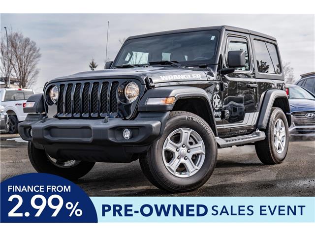 2021 Jeep Wrangler Sport (Stk: U532757) in Edmonton - Image 1 of 25