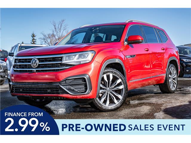 2021 Volkswagen Atlas 3.6 FSI Execline (Stk: PW0039) in Edmonton - Image 1 of 25