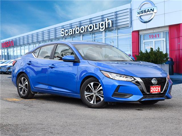 2021 Nissan Sentra SV (Stk: C25029A) in Scarborough - Image 1 of 25