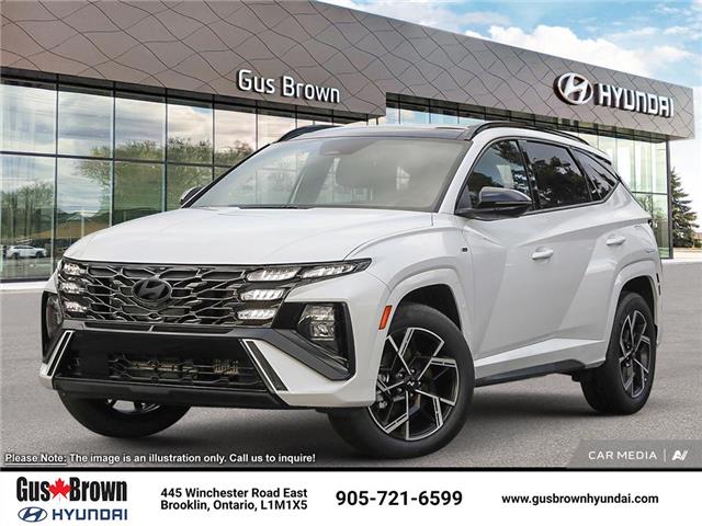 2025 Hyundai Tucson Hybrid N-Line (Stk: U329124) in Brooklin - Image 1 of 26