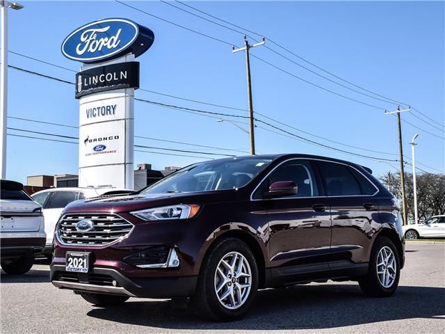 2021 Ford Edge SEL (Stk: VFNS00856A) in Chatham - Image 1 of 29