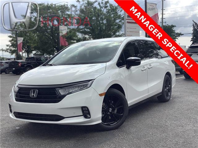 2025 Honda Odyssey Black Edition (Stk: 11-25825) in Barrie - Image 1 of 18