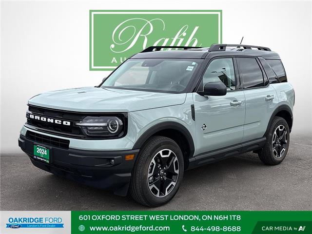2024 Ford Bronco Sport Outer Banks (Stk: L8910) in London - Image 1 of 29