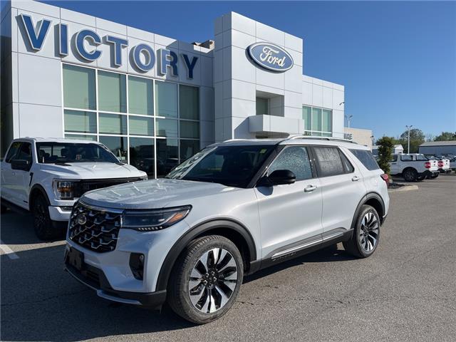2025 Ford Explorer Platinum (Stk: VFEX00892) in Chatham - Image 1 of 22