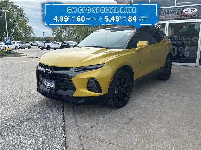 2022 Chevrolet Blazer RS (Stk: RC01402R) in LaSalle - Image 1 of 31