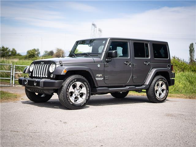 2017 Jeep Wrangler Unlimited Sahara (Stk: R290850A) in Surrey - Image 1 of 21