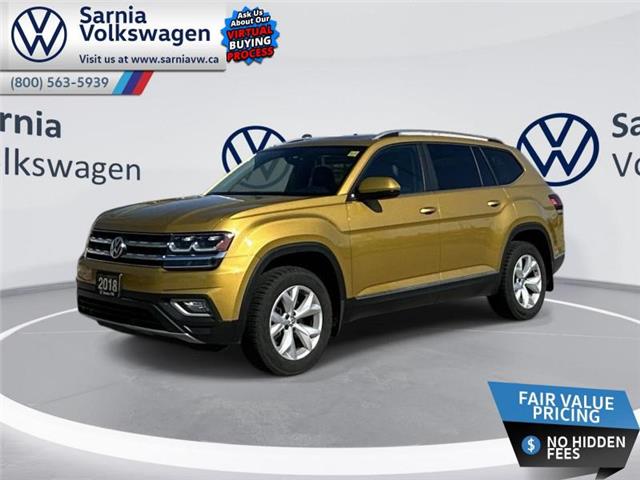 2018 Volkswagen Atlas 3.6 FSI Highline (Stk: VU1532) in Sarnia - Image 1 of 26