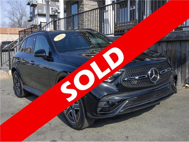 2024 Mercedes-Benz GLC 300  Black with 22,295km at $61,900
