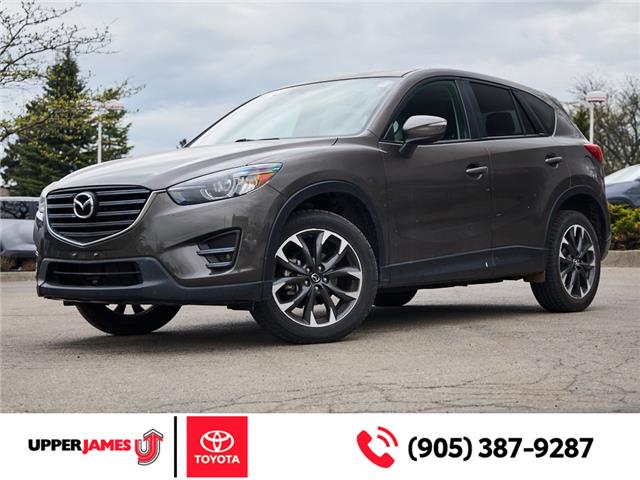Used 2016 Mazda CX-5 GT Heated Leather Seats, Sunroof, Push Button Start, Bluetooth, Touch Screen, Nav - Hamilton - Upper James Toyota