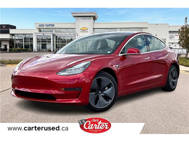 2020 Tesla Model 3 Standard Range Plus (Stk: 38518U) in Calgary - Image 1 of 31