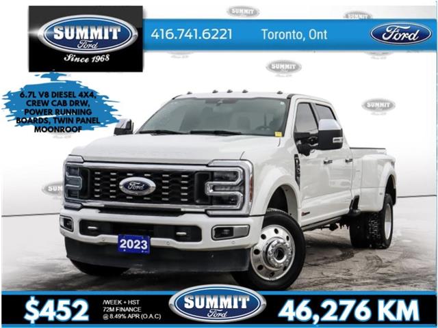 2023 Ford F-450 Platinum (Stk: 25F4039A) in Toronto - Image 1 of 28