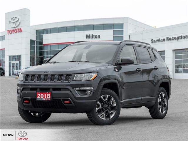 2018 Jeep Compass Trailhawk (Stk: 417407A) in Milton - Image 1 of 24