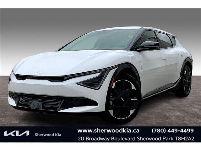 2025 Kia EV6 Land w/Premium Package (Stk: SEV61262) in Sherwood Park - Image 1 of 14