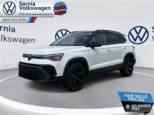 2025 Volkswagen Taos Comfortline Black Edition (Stk: V25134) in Sarnia - Image 1 of 25