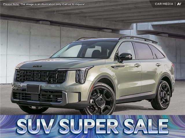 2025 Kia Sorento 2.5T X-Line Limited w/Black Interior (Stk: 25SN0584) in Edmonton - Image 1 of 25