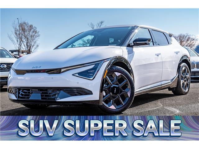 2025 Kia EV6 Land w/Premium Package (Stk: 25EV1352) in Edmonton - Image 1 of 25