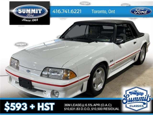 1988 Ford Mustang GT (Stk: 1988FORDMUSTANG) in Toronto - Image 1 of 36