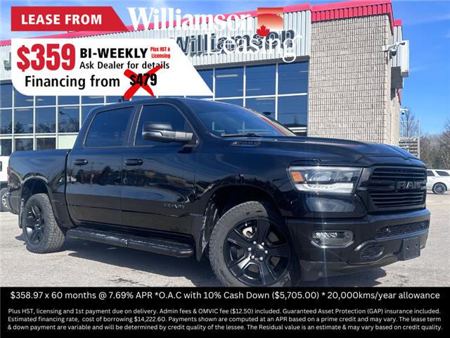 2023 RAM 1500 Sport (Stk: W8975) in Uxbridge - Image 1 of 9