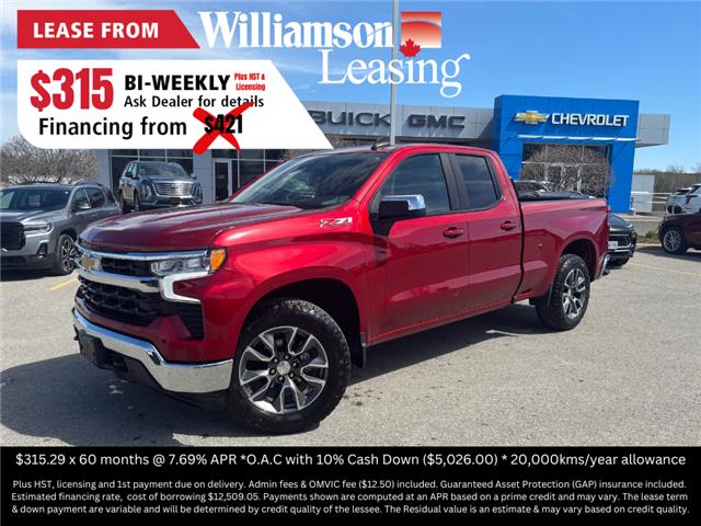 2023 Chevrolet Silverado 1500 LT Red with 29,755km at $49,962