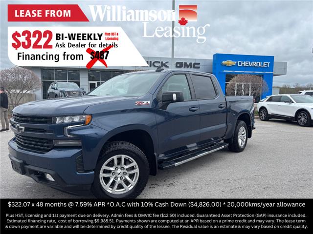 2022 Chevrolet Silverado 1500 LTD RST (Stk: U8810A) in Uxbridge - Image 1 of 11