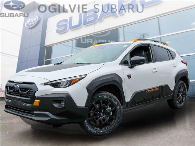 2025 Subaru Crosstrek Wilderness White with 90km at $42,188