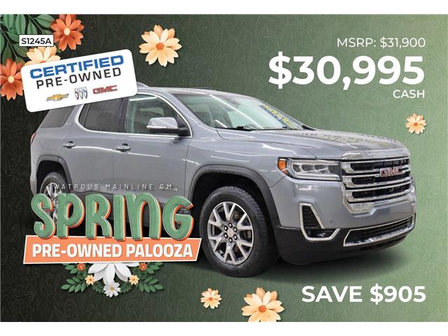 2020 GMC Acadia SLT (Stk: S1245A) in Watrous - Image 1 of 50