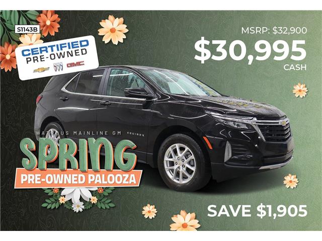 2022 Chevrolet Equinox LT (Stk: S1143B) in Watrous - Image 1 of 40