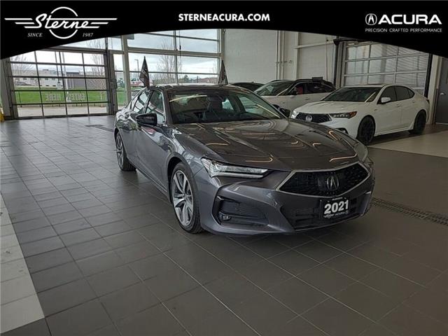2021 Acura TLX SH-AWD Platinum Elite A-Spec Heated Seats | NAVI (Stk: L3345) in Aurora - Image 1 of 27