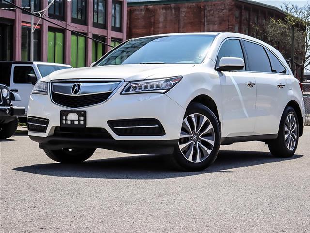 2016 Acura MDX Navigation Package (Stk: T8252A) in Toronto - Image 1 of 26