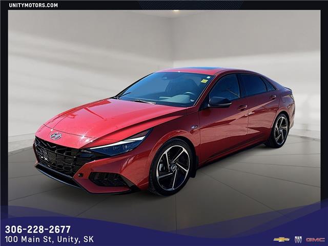 2021 Hyundai Elantra N Line (Stk: 3870A) in Unity - Image 1 of 18