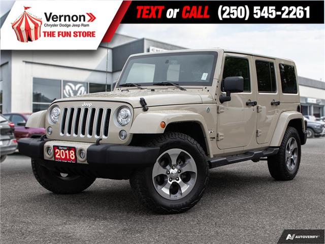 2018 Jeep Wrangler JK Unlimited Sahara (Stk: 250102A) in Vernon - Image 1 of 25