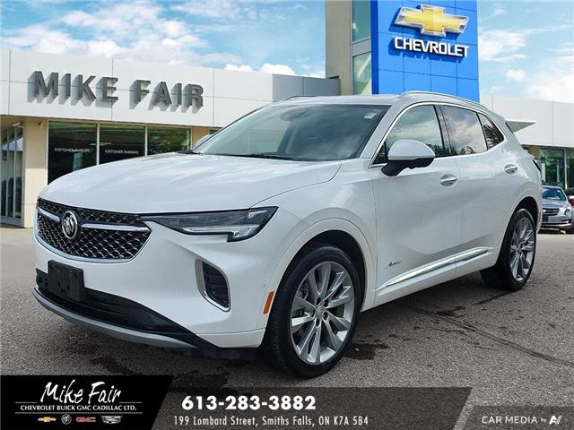 2023 Buick Envision Avenir White with 64,736km at $36,488