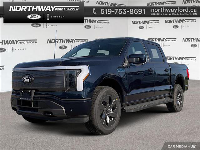 2025 Ford F-150 Lightning Lariat (Stk: 5F112242) in Brantford - Image 1 of 22