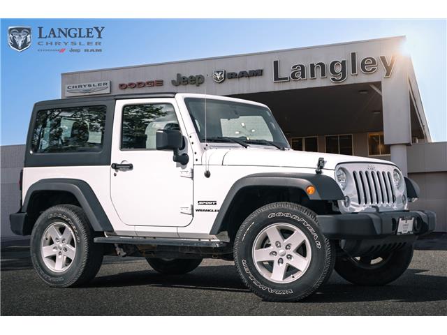 2017 Jeep Wrangler Sport (Stk: S564382A) in Surrey - Image 1 of 18