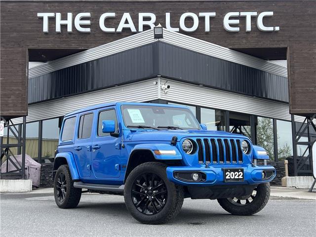 2022 Jeep Wrangler Unlimited High Altitude 4X4 (Stk: 25268) in Sudbury - Image 1 of 26