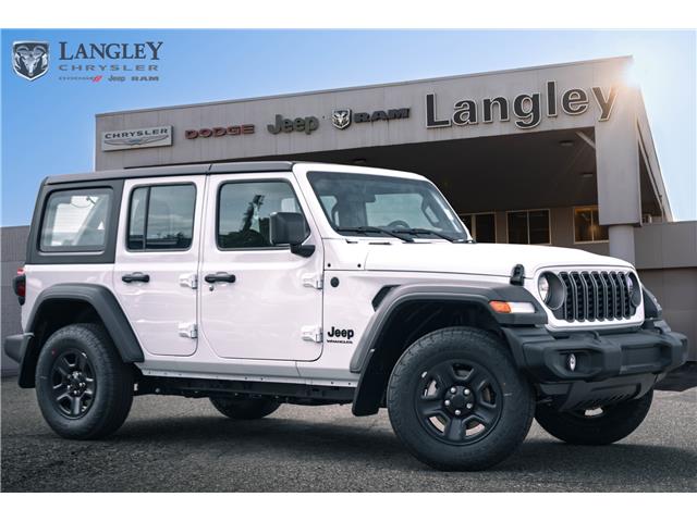 2025 Jeep Wrangler Sport (Stk: S554505) in Surrey - Image 1 of 18