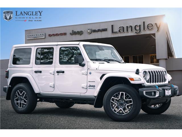 2024 Jeep Wrangler 4xe Sahara (Stk: R242971) in Surrey - Image 1 of 18