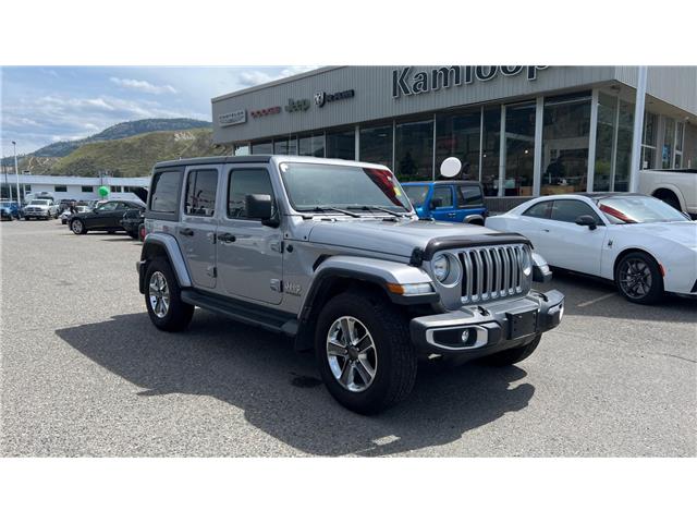2021 Jeep Wrangler Unlimited Sahara (Stk: TS058A) in Kamloops - Image 1 of 4
