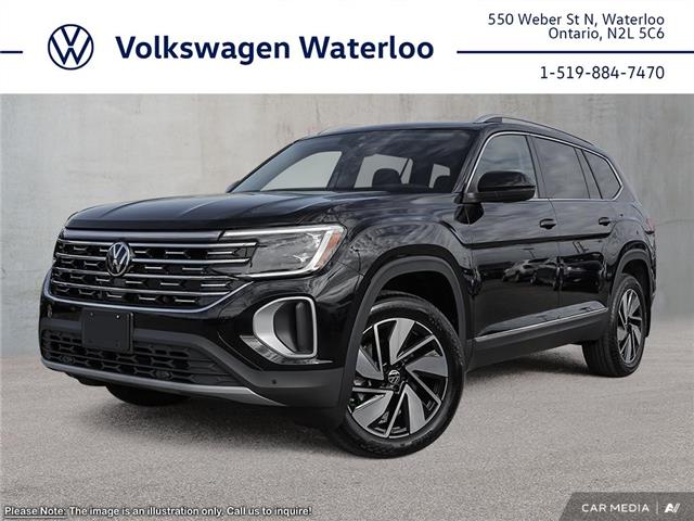 2025 Volkswagen Atlas 2.0 TSI Highline (Stk: 21325OE93844447) in Waterloo - Image 1 of 25