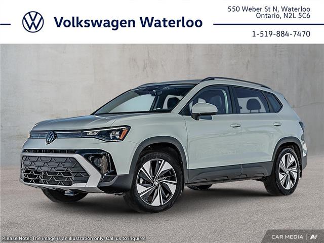 2025 Volkswagen Taos Comfortline (Stk: 31225OE93357453) in Waterloo - Image 1 of 20