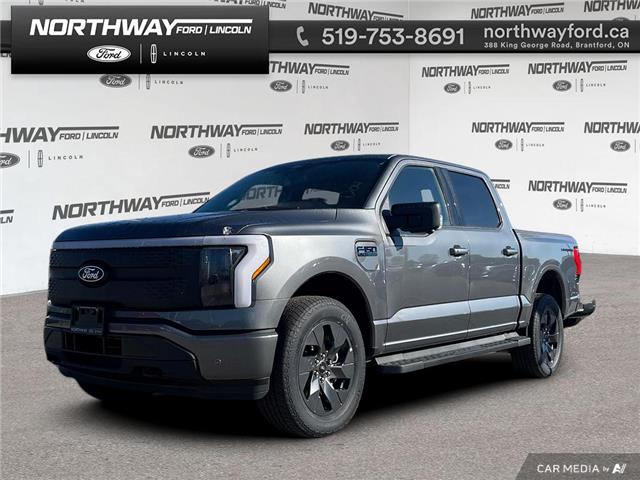 2025 Ford F-150 Lightning Flash (Stk: 5F108191) in Brantford - Image 1 of 23