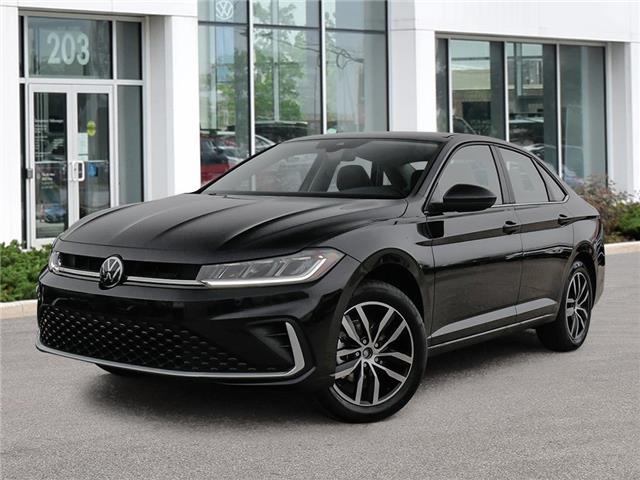 2025 Volkswagen Jetta Comfortline Black with 90km at $33,512