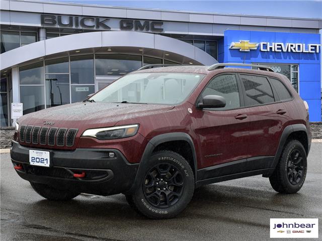 2021 Jeep Cherokee Trailhawk (Stk: 1691-25A) in Hamilton - Image 1 of 31