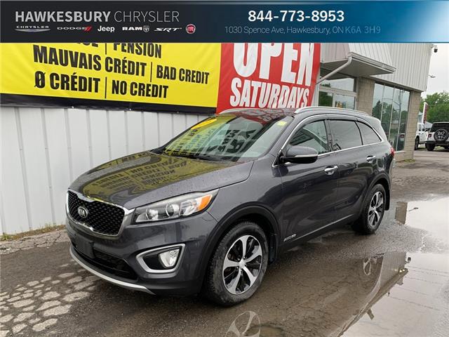 2016 Kia Sorento 3.3L EX+ (Stk: P2825A) in Hawkesbury - Image 1 of 22