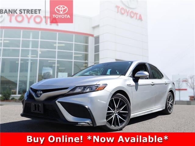 2021 Toyota Camry Hybrid SE (Stk: 19-32356A) in Ottawa - Image 1 of 21