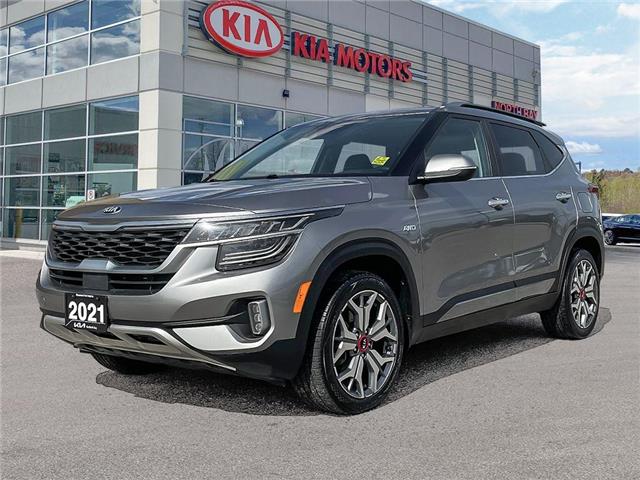 2021 Kia Seltos SX Turbo (Stk: 25-252A) in North Bay - Image 1 of 24