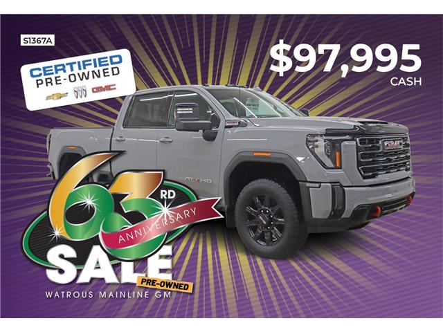 2024 GMC Sierra 2500HD AT4 (Stk: S1367A) in Watrous - Image 1 of 48